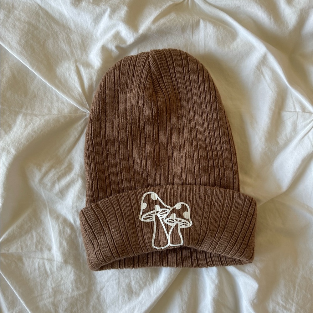 Custom Mushroom Beanie